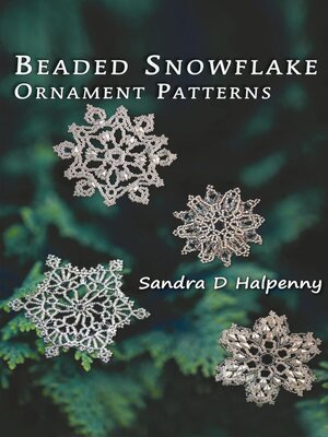 cover image of Beaded Snowflake Ornament Patterns